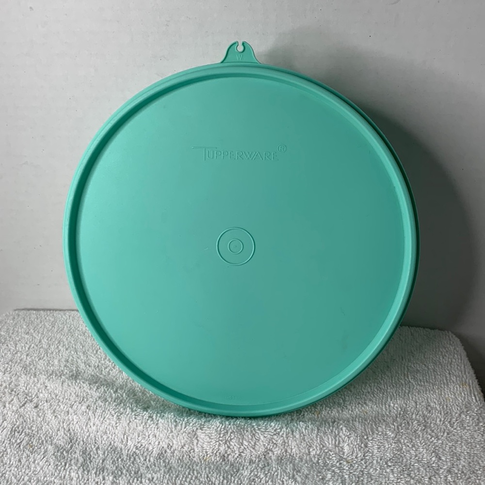 Tupperware 3pc Jello Mold Clear & Green #1201, #1202 & #1203